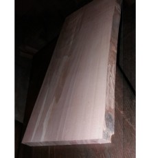 Mensola a Parete 80x20x1,5 cm in Legno Massello di Faggio