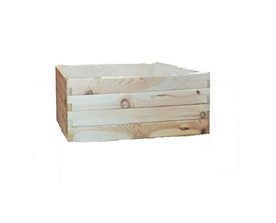 Cassa legno in abete massello 60x45x40